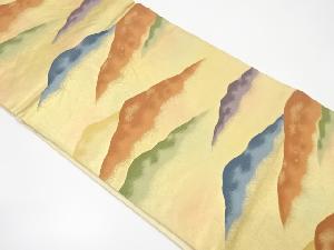 アンティーク 山並み模様織出し袋帯(着用可)